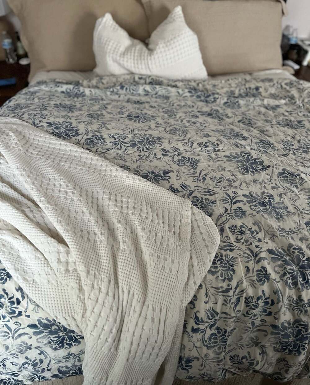 Ralph Lauren Home Lillian Block Print Reversible Comforter